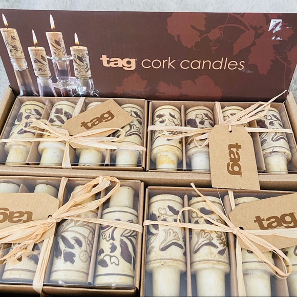 Tag Other - 3 for $20‼️CLEARANCE‼️Wine Cork Candle Set of Four